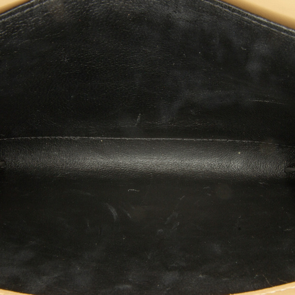 Pre-Loved Saint Laurent Monogram Raffia Uptown Wallet on Chain - Picture 6 of 12